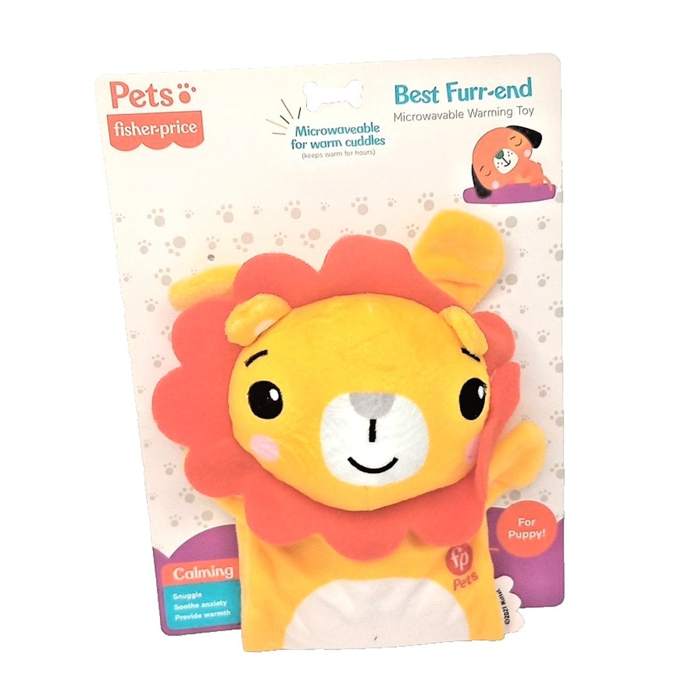Fisher Price Microwavable Warming Dog Puppy Toy Pets Brand New